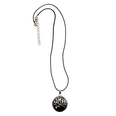 Larvikite Tree of Life Necklace